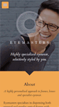 Mobile Screenshot of eyemasters.co.uk